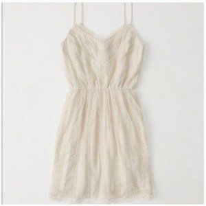 Abercrombie&Fitch embroidered lace mini dress XXSP